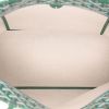 Shopping bag Goyard  Artois in tela Goyardine verde e pelle verde - Detail D3 thumbnail