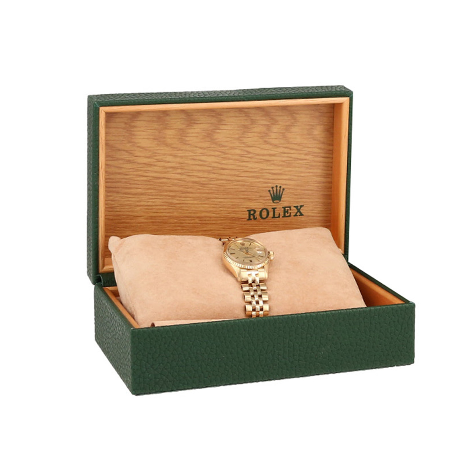 Montre Rolex Datejust Lady en or jaune Ref: Rolex - 6917  Vers 1970 - Detail D2