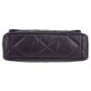 Chanel  19 shoulder bag  in plum quilted leather - Detail D1 thumbnail