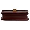 Celine  Classic Box shoulder bag  in burgundy box leather - Detail D1 thumbnail