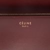 Bolso bandolera Celine  Classic Box en cuero box color burdeos - Detail D2 thumbnail