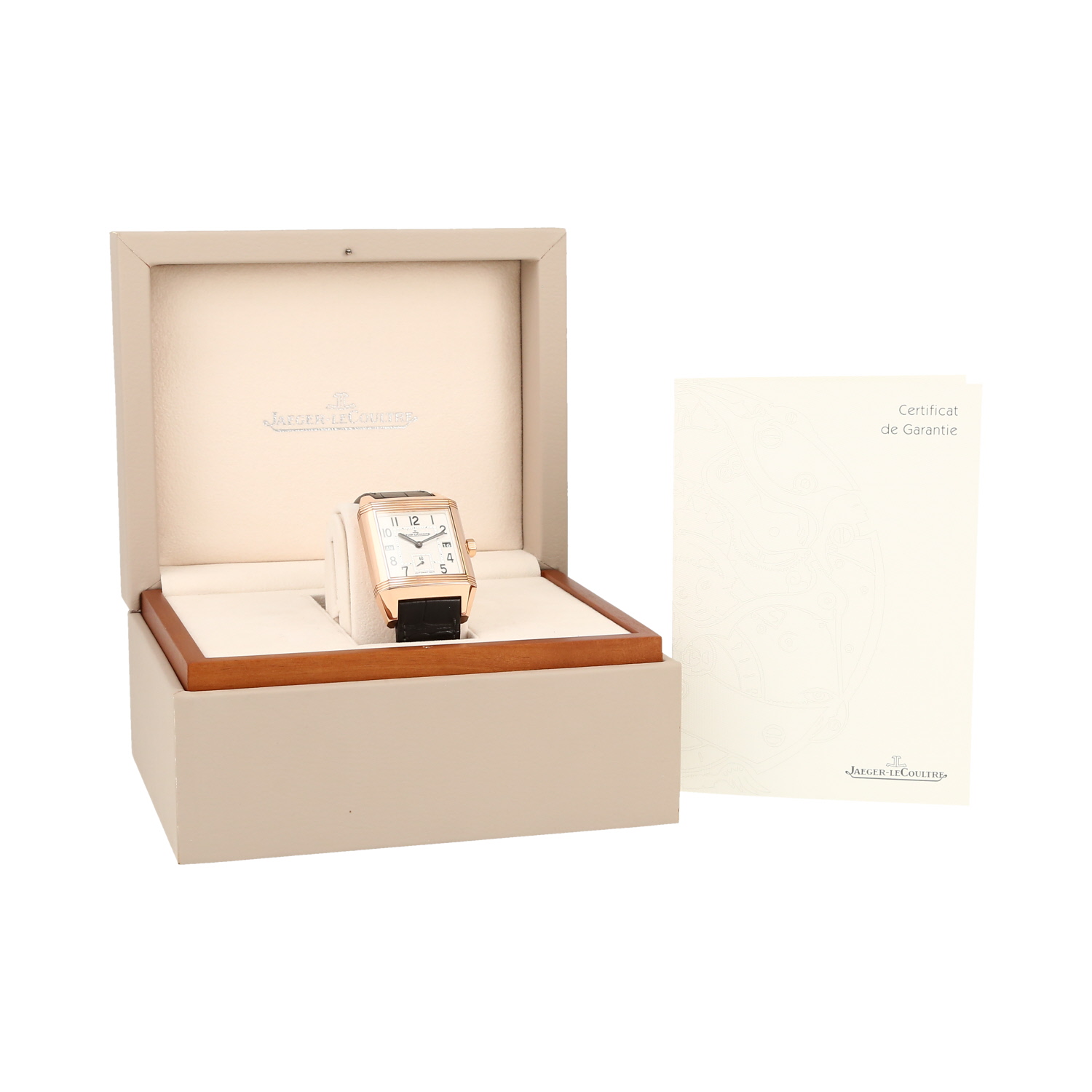 Orologio Jaeger-LeCoultre Reverso Squadra Hometime e oro rosa Ref: Jaeger Lecoultre - 230277  Circa 2008
