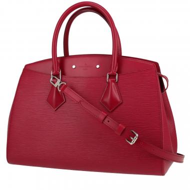 Bolso de mano Louis Vuitton  Soufflot MM en cuero Epi fucsia