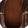 Borsa da viaggio Louis Vuitton  Keepall 60 in tela monogram marrone e pelle naturale - Detail D7 thumbnail