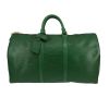 Louis Vuitton  Keepall 50 travel bag  in green epi leather - 360 thumbnail