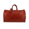 Bolsa de viaje Louis Vuitton  Keepall 45 en cuero Epi marrón - 360 thumbnail