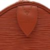 Bolsa de viaje Louis Vuitton  Keepall 45 en cuero Epi marrón - Detail D2 thumbnail