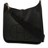 Hermès  Evelyne shoulder bag  in black togo leather - 00pp thumbnail