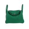 Hermès  Lindy 30 cm handbag  in green togo leather - 360 thumbnail