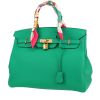Hermès  Birkin 35 cm handbag  in Menthe togo leather - 00pp thumbnail