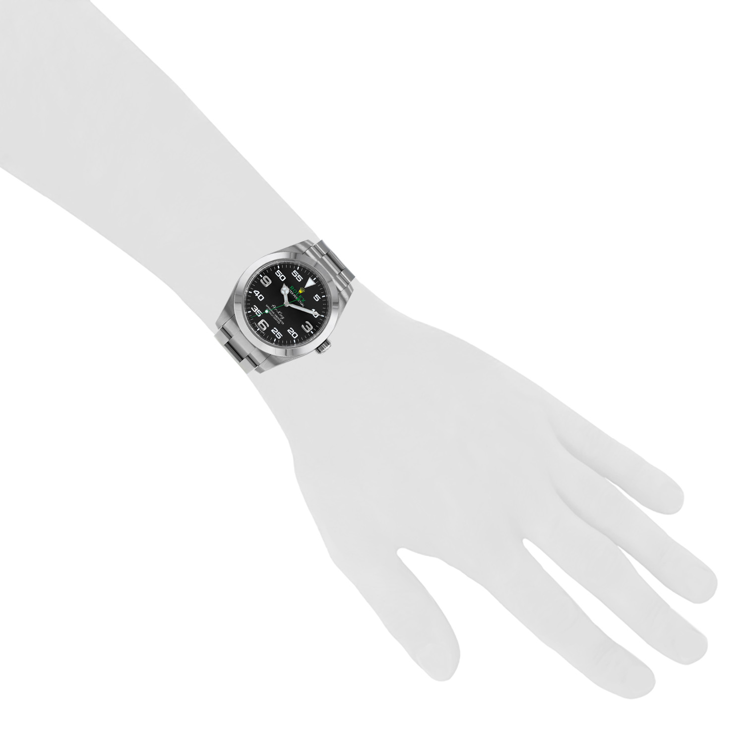 Montre Rolex Air King en acier Ref: Rolex - 116900  Vers 2021 - Detail D1
