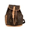 Louis Vuitton  Bosphore backpack  in brown monogram canvas  and natural leather - 360 thumbnail