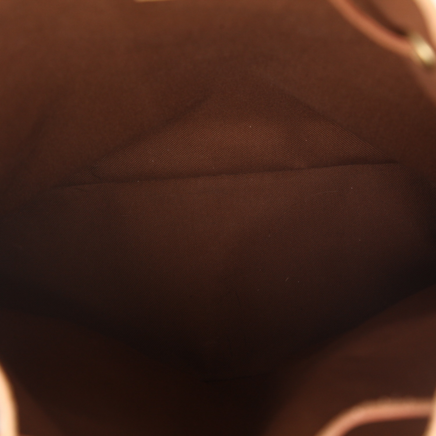 Zaino Louis Vuitton  Bosphore in tela monogram marrone e pelle naturale - Detail D3