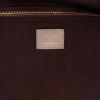 Louis Vuitton  Neverfull shopping bag  in beige empreinte monogram leather - Detail D2 thumbnail