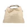 Gucci  Gucci Vintage handbag  in off-white smooth leather - 360 thumbnail