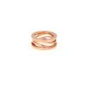 Bulgari B.Zero1 by Zaha Hadid ring in pink gold, size 53 - 360 thumbnail