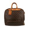 Bolsa de viaje Louis Vuitton  Evasion en lona Monogram marrón y cuero natural - 360 thumbnail