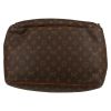 Louis Vuitton  Evasion travel bag  in brown monogram canvas  and natural leather - Detail D1 thumbnail