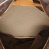 Louis Vuitton  Evasion travel bag  in brown monogram canvas  and natural leather - Detail D3 thumbnail