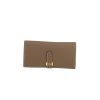 Hermès  Bearn wallet  in etoupe leather - 360 thumbnail