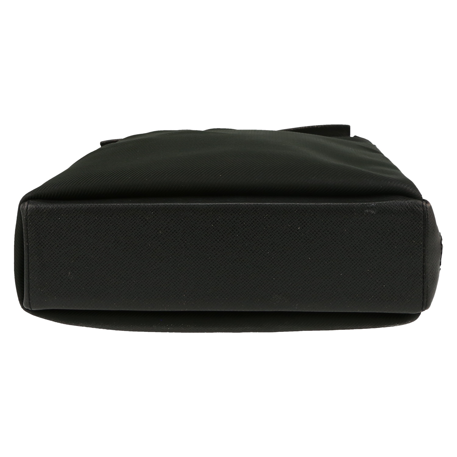 Louis Vuitton  Messenger shoulder bag  in khaki canvas  and black taiga leather - Detail D1