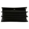 Saint Laurent  Sunset shoulder bag  in black leather - Detail D1 thumbnail