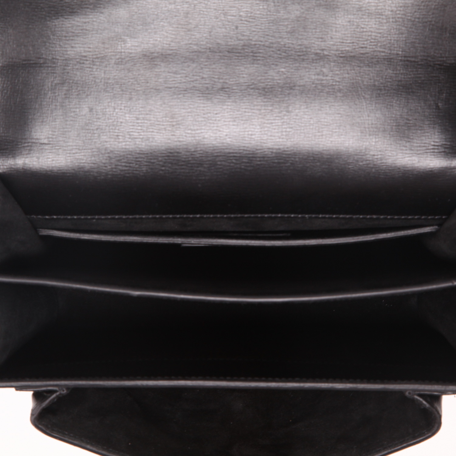 Borsa a tracolla Saint Laurent  Sunset in pelle nera - Detail D3