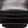 Saint Laurent  Sunset shoulder bag  in black leather - Detail D3 thumbnail