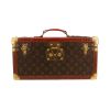 Louis Vuitton  Boîte à Pharmacie vanity case  in brown monogram canvas  and brown lozine (vulcanised fibre) - 360 thumbnail