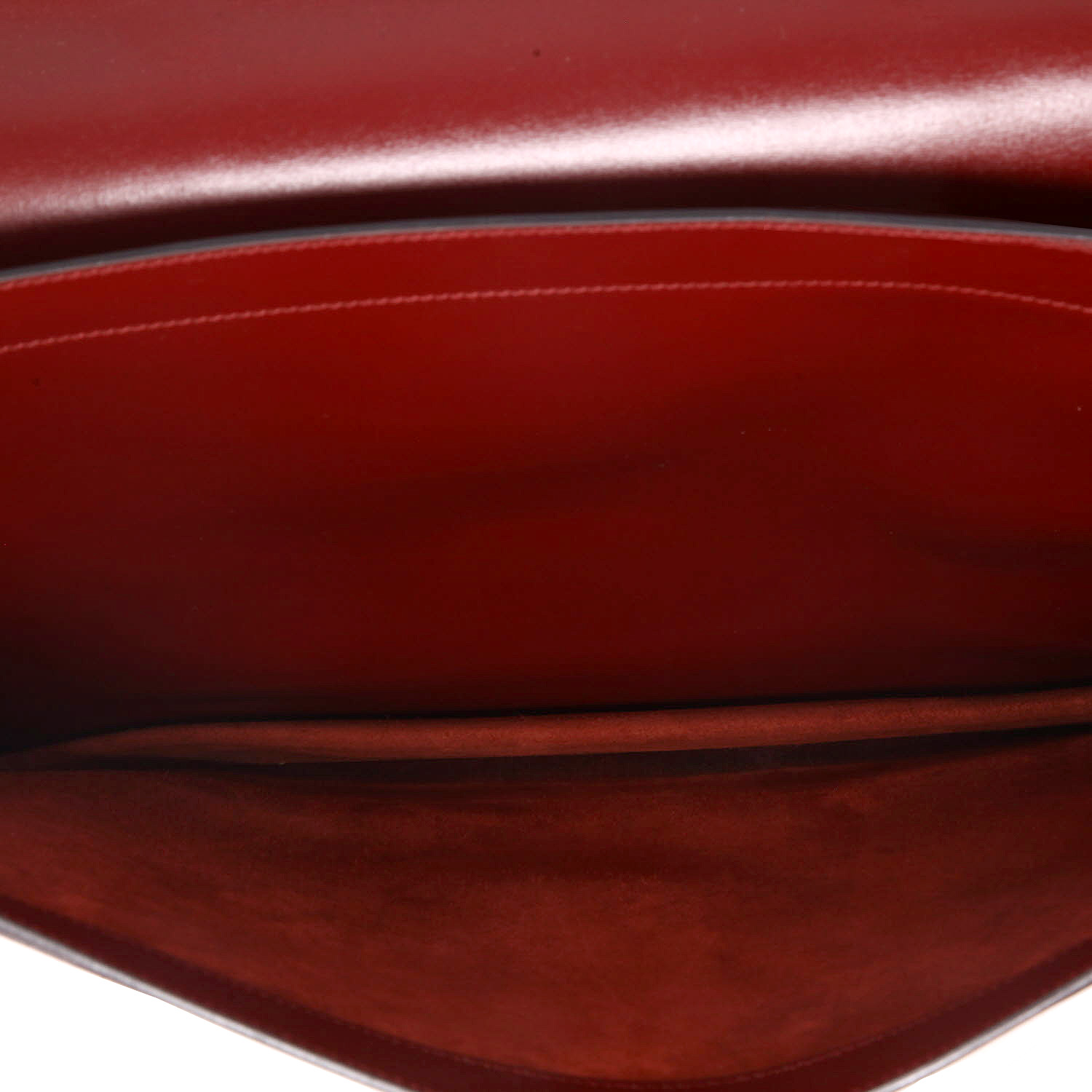 Borsa portadocumenti Hermès  Sac à dépêches in pelle box bordeaux - Detail D3