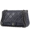 Chanel  Timeless shoulder bag  in navy blue quilted leather - 00pp thumbnail