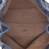 Bolso de mano Bottega Veneta   en cuero trenzado azul - Detail D3 thumbnail
