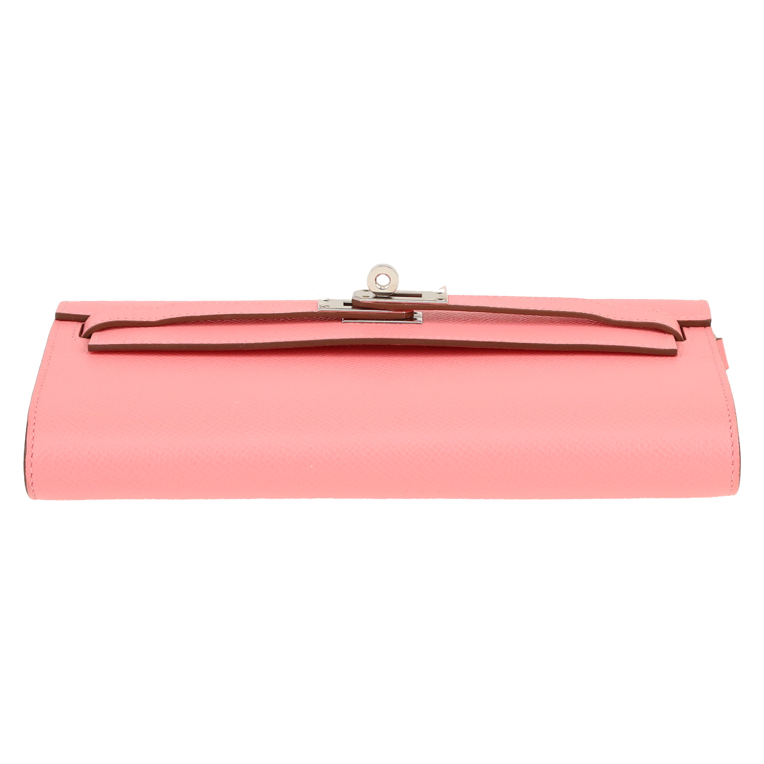 Bolso/bolsito Hermès  Kelly To Go en cuero epsom Rose Confetti - Detail D1