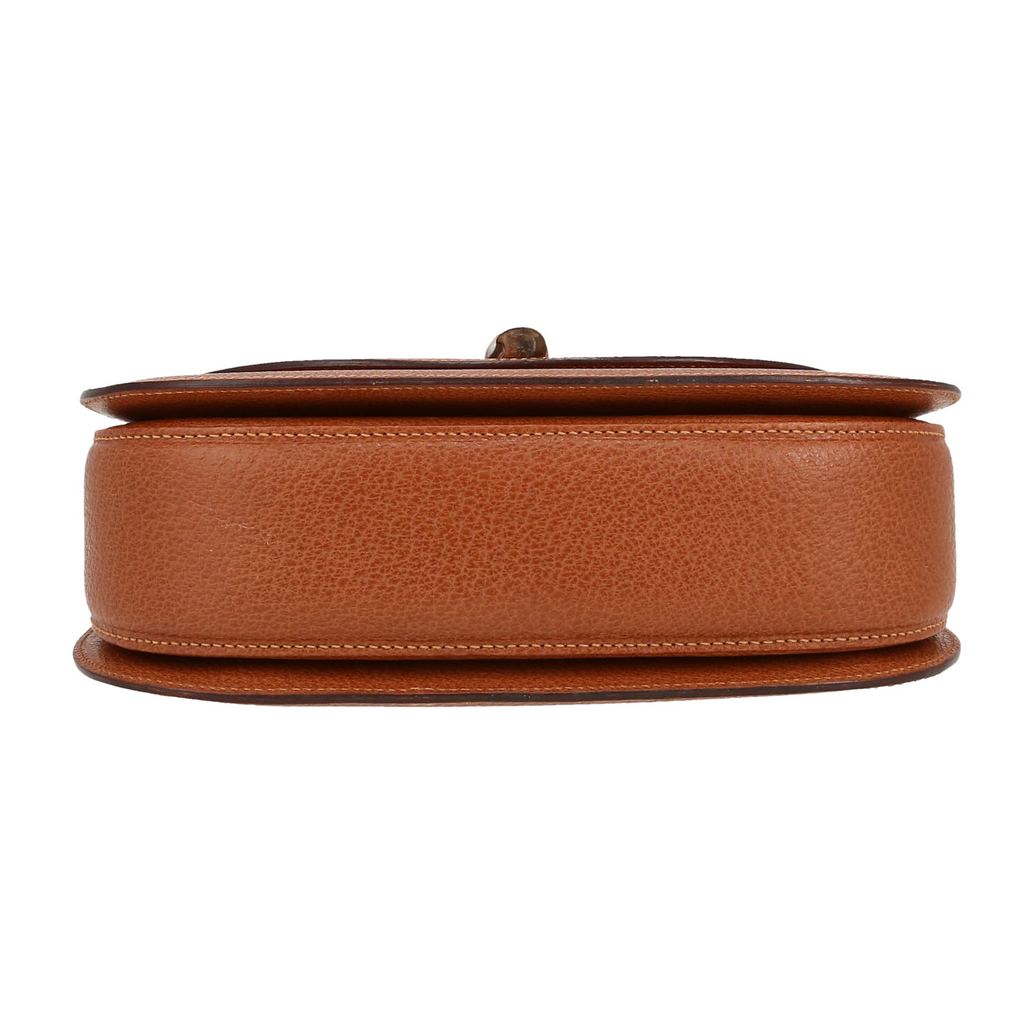 Borsa Gucci  Bamboo in pelle di Pecari marrone e bambù - Detail D1