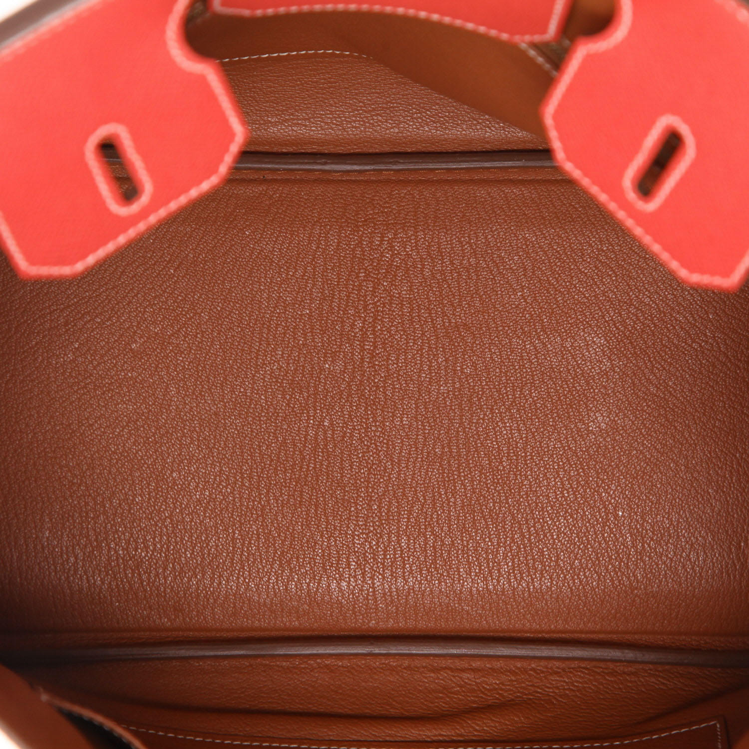 Hermès  Birkin 30 cm handbag  in Rose Lipstick epsom leather - Detail D3