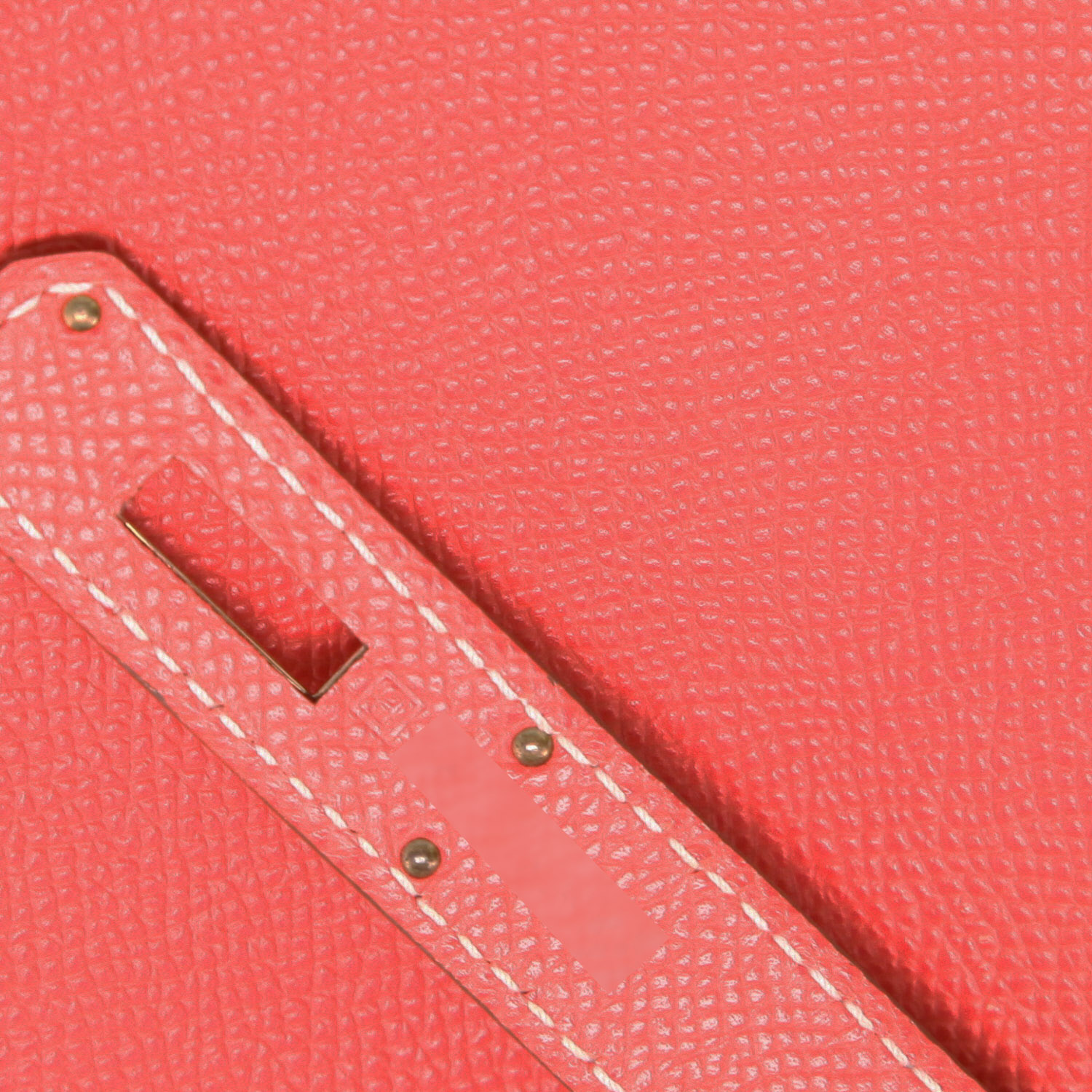 Borsa Hermès  Birkin 30 cm in pelle Epsom Rose Lipstick - Detail D4