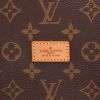 Bolso bandolera Louis Vuitton  Saumur modelo mediano  en lona Monogram marrón y cuero natural - Detail D2 thumbnail
