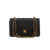 Sac à main Chanel  Timeless Classic en cuir grainé matelassé noir - 360 thumbnail