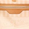 Shopping bag Louis Vuitton  Neverfull Editions Limitées in tela monogram marrone e beige e pelle naturale - Detail D2 thumbnail