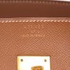 Hermès  Birkin 35 cm handbag  in gold Courchevel leather - Detail D2 thumbnail