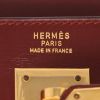 Bolso de mano Hermès  Kelly 32 cm en cuero box color burdeos - Detail D2 thumbnail