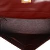 Borsa Hermès  Kelly 32 cm in pelle box bordeaux - Detail D3 thumbnail