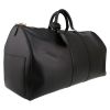 Sac de voyage Louis Vuitton  Keepall 55 en cuir épi noir - Detail D3 thumbnail