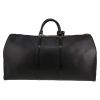 Sac de voyage Louis Vuitton  Keepall 55 en cuir épi noir - Detail D5 thumbnail