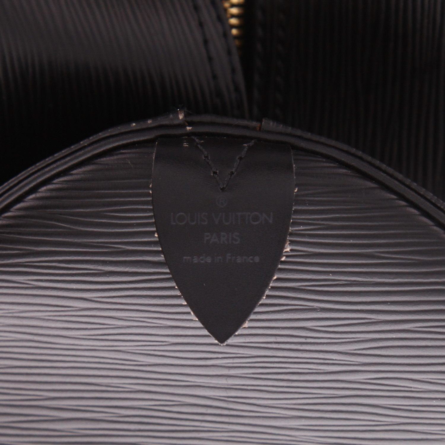 Bolsa de viaje Louis Vuitton  Keepall 55 en cuero Epi negro - Detail D6