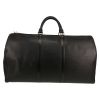 Bolsa de viaje Louis Vuitton  Keepall 50 en cuero Epi negro - Detail D5 thumbnail