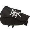 Dior  Edition limitée shoulder bag  in black and white leather - 00pp thumbnail