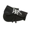 Sac bandoulière Dior  Edition limitée en cuir noir et blanc - 360 thumbnail