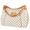 Louis Vuitton  Galliera handbag  in azur damier canvas  and natural leather - 00pp thumbnail