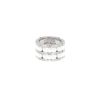 Chanel Ultra large model ring in white gold, ceramic and diamonds - 360 thumbnail
